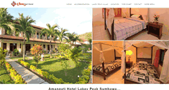 Desktop Screenshot of amangatihotel.com